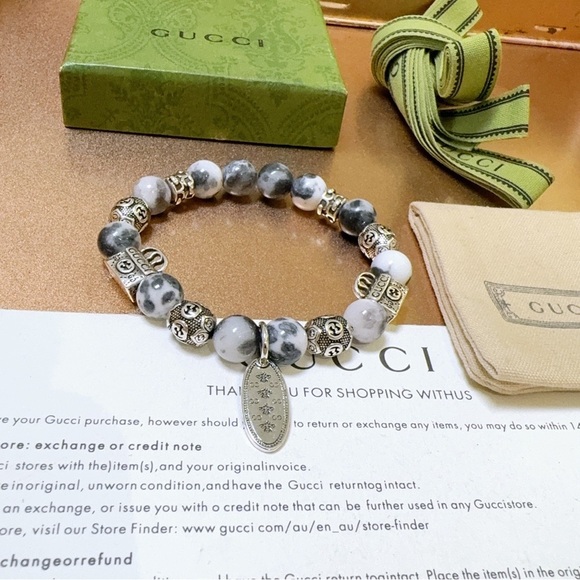 Gucci natural agate bracelet - Picture 3 of 3